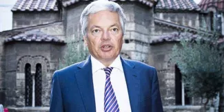 Reynders à Athènes pour les migrants et... la crise grecque Reynders à Athènes pour les migrants et.