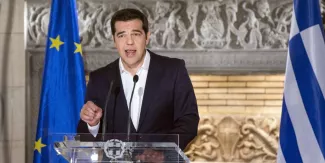 "La Grèce est à moitié sortie de la zone euro" "La Grèce est à moitié sortie de la zone euro".