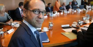 Jens Weidmann, précise l'article du Handelsblatt, a expliqué qu'un "Grexit" amputerait les bénéfices de la banque centrale nationale, dont une part importante est reversée au budget. (Crédits : Reuters)


