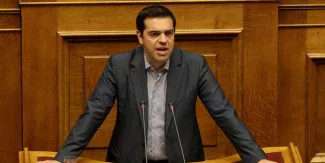 Le Parlement grec approuve à une large majorité les réformes en vue du 3e plan d'aide Le Parlement grec approuve à une large majorité les réformes en vue du 3e plan d'aide.