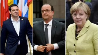 Tsipras, Hollande, Merkel : le récap éco spécial Grèce Alexis Tsipras, premier ministre grec, François Hollande et Angela Merkel, ont rythmé les temps forts de ce weekend crucial pour l'avenir de la Grèce.