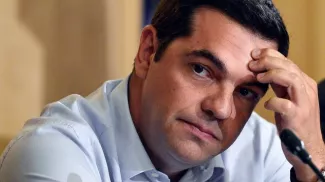 Alexis Tsipras était chef du gouvernement en Grèce depuis le 26 janvier 2015.


