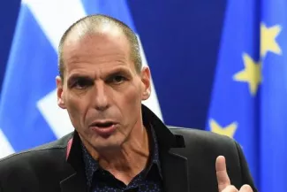 Varoufakis et Montebourg, deux trublions anti-austérité à la Fête de la rose Varoufakis et Montebourg, deux trublions anti-austérité à la Fête de la rose.