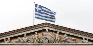 Elections en Grèce: le scrutin s'annonce serré entre Syriza et la droite Elections en Grèce: le scrutin s'annonce serré entre Syriza et la droite.