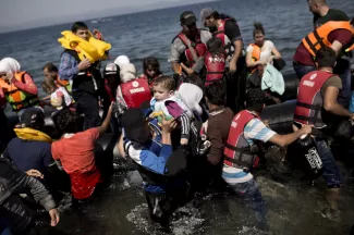 «Aucun ne veut rester en Grèce, ils savent qu'il n'y a pas de travail ici» «Aucun ne veut rester en Grèce, ils savent qu'il n'y a pas de travail ici».