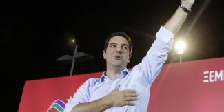 Grèce: Alexis Tsipras a prêté son serment de Premier ministre Grèce: Alexis Tsipras a prêté son serment de Premier ministre.
