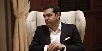 Grèce: Tsipras nomme son nouveau gouvernement, Tsakalotos retourne aux Finances Grèce: Tsipras nomme son nouveau gouvernement, Tsakalotos retourne aux Finances.
