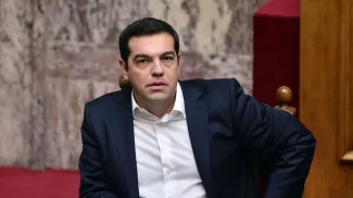 Le Premier ministre grec Alexis Tsipras est confronté à de rudes négociations sur la question des saisies immobilières.


