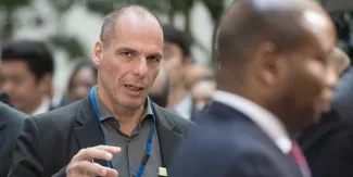 Grèce: Varoufakis de retour sur la scène politique Grèce: Varoufakis de retour sur la scène politique.