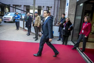 Réfugiés : Tsipras bataille pour éviter l'isolement Réfugiés : Tsipras bataille pour éviter l'isolement.