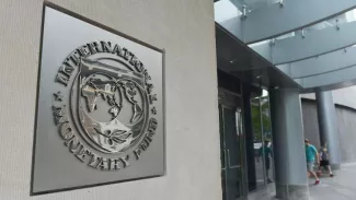 Grèce : Le FMI fait pression sur la dette Le siège du Fonds monétaire international (FMI), à Washington D.C. (USA). Crédits photo : MANDEL NGAN/AFP
