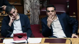 Le Premier ministre grec Alexis Tsipras a fait adopter de nouvelles mesures de rigueur en vue d'un nouveau prêt.



