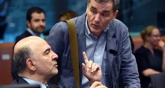 Nouveau bras de fer entre le FMI et les Européens sur la dette de la Grèce Nouveau bras de fer entre le FMI et les Européens sur la dette de la Grèce.