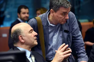 Les Européens et le FMI renvoient l'effort sur l'allègement de la dette grecque à 2018.