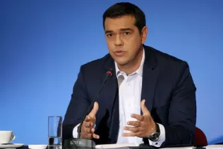 Alexis Tsipras le 11 septembre 2016.


