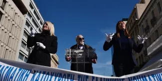 Les Grecs appelés à la grève générale contre de nouvelles mesures d'austérité Les Grecs appelés à la grève générale contre de nouvelles mesures d'austérité.