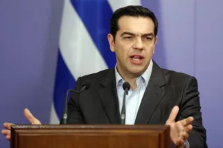 Tsipras appelle le FMI à cesser de «jouer avec le feu» Image: Keystone
