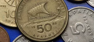 Les Grecs rêvent à nouveau de revenir à la drachme L'idée d'un retour à la drachme semble gagner du terrain dans un pays ravagé par la rigueur, la récession, le chômage et l'instabilité politique. Crédits photo : 71318597/Vladimir Wrangel - Fotolia