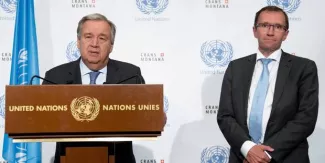 La conférence de Chypre s'achève sans accord en Suisse La conférence de Chypre s'achève sans accord en Suisse.