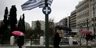 La Grèce de retour sur les marchés financiers? La Grèce pourrait tenter de revenir sur les marchés financiers cette semaine, profitant ainsi d'une amélioration de son économie. (Crédits : Reuters)