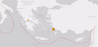Un séisme fait deux morts et 120 blessés sur l'île grecque touristique de Kos Un séisme fait deux morts et 120 blessés sur l'île grecque touristique de Kos.