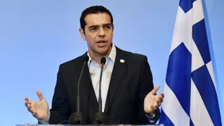 La Grèce retourne sur les marchés Le gouvernement d'Alexis Tsipras a choisi de se lancer sur le marché au bon moment. Le FMI a confirmé, la semaine dernière, sa participation au programme d'aide à la Grèce. Crédits photo : SAKIS MITROLIDIS/AFP