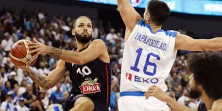 Basket : les Français se rassurent face à la Grèce Basket : les Français se rassurent face à la Grèce.