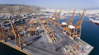 Le chinois Cosco lorgne sur le chantier naval grec d'Iskandar Safa.