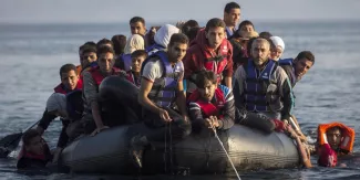 Crise des migrants: manifestation à Athènes de maires d'îles grecques en proie à la ... Crise des migrants: manifestation à Athènes de maires d'îles grecques en proie à la .