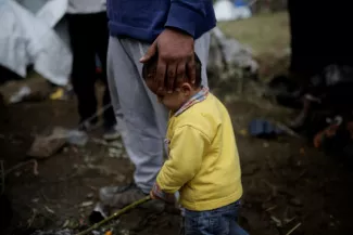 A Lesbos, le cauchemar des réfugiés de Moria Dans le camp de Moria, à Lesbos, le 30 novembre.