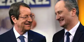 À Chypre, plus que la réunification, le thème de l’économie domine la présidentielle À Chypre, plus que la réunification, le thème de l’économie domine la présidentielle.