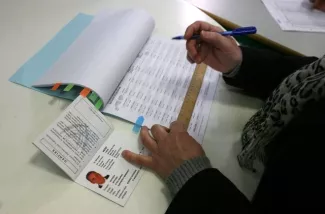 2e tour serré pour la présidentielle à Chypre Un bureau de vote lors du premier tour du 28 janvier 2018. Image: AFP