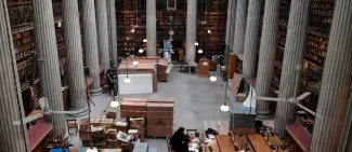 Grèce : la Bibliothèque nationale quitte son bâtiment historique Grèce : la Bibliothèque nationale quitte son bâtiment historique.