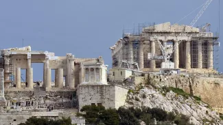 Athènes : une grève entraîne la fermeture temporaire de l'Acropole Athènes : une grève entraîne la fermeture temporaire de l'Acropole.