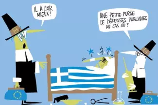 La sortie du purgatoire se profile pour la Grèce La sortie du purgatoire se profile pour la Grèce.