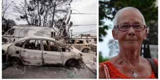 Josiane, une rescapée belge des incendies en Grèce: "Je croyais que c'était fini, qu'on allait tous mourir" Josiane, une rescapée belge des incendies en Grèce: "Je croyais que c'était fini, qu'on allait tous mourir".