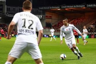 Nouveau challenge pour David Ngog. (B. Desprez/L'Equipe)



