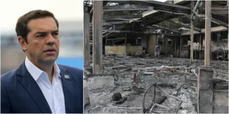 Incendie en Grèce: Alexis Tsipras "enfin" sur les lieux du désastre Incendie en Grèce: Alexis Tsipras "enfin" sur les lieux du désastre.