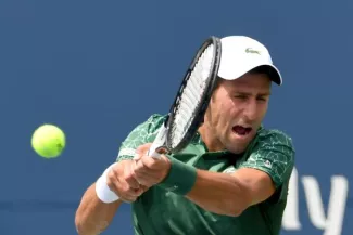 Fin de parcours pour Novak Djokovic.      (Reuters)


