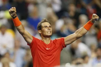 Tennis - Masters 1000 de Toronto : Rafael Nadal s'impose en finale face à Stefanos Tsitsipas Rafael Nadal s'est de nouveau imposé à Toronto. (Reuters)