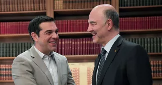 Grèce : 5 questions sur 8 années de crise, par Pierre Moscovici Grèce : 5 questions sur 8 années de crise, par Pierre Moscovici.