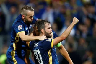 Foot - Ligue des nations : victoire de la Bosnie-Herzégovine gagne, défaite de la Grèce