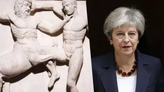 La Grèce profite du Brexit pour réclamer le retour des fameux marbres du Parthénon à Athènes La Grèce profite du Brexit pour réclamer le retour des fameux marbres du Parthénon à Athènes.