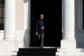 Le gouvernement grec tangue sur la question du nom de la Macédoine Alexis Tsipras, à Athènes, le 17 octobre 2018.