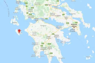 Séisme de magnitude 6,8 au large de la Grèce La région est particulièrement sujette aux tremblements de terre. Image: Google Maps.