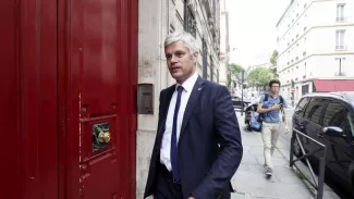 Laurent Wauquiez débute en Grèce une tournée des droites européennes Laurent Wauquiez débute en Grèce une tournée des droites européennes.