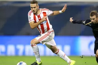 Fortounis a délivré une passe décisive. () Presse Sports


