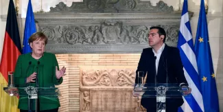 Lune de miel germano-grecque sur fond de Realpolitik.