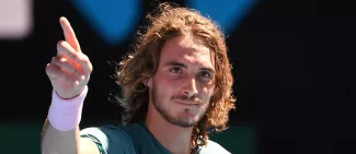 Open d'Australie : le jeune prodige Tsitsipas en demi-finale !.