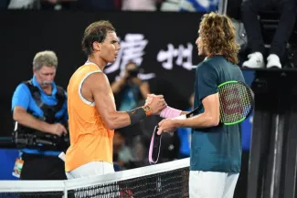 Open d'Australie (H) - Rafael Nadal sur Stefanos Tsitsipas : « Il a tout pour devenir un grand champion » Open d'Australie (H) - Rafael Nadal sur Stefanos Tsitsipas : « Il a tout pour devenir un grand champion ».